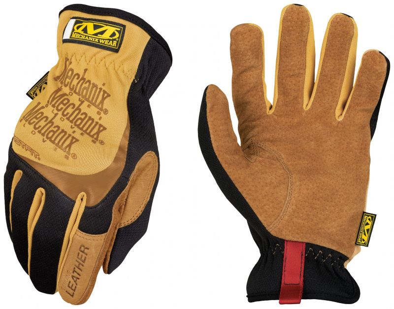 Product image of Leather FastFit gloves from Mechanix Wear.